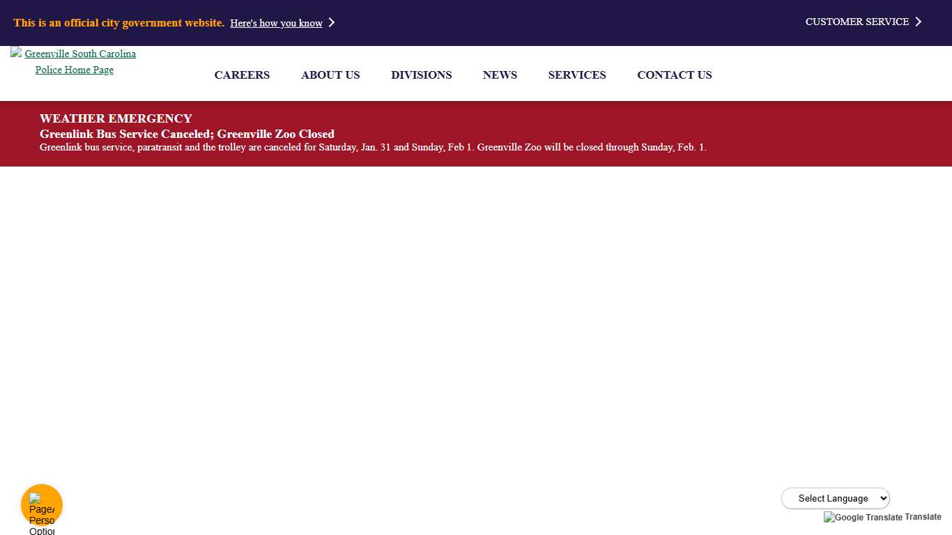 Police Department Greenville, SC - Official Website